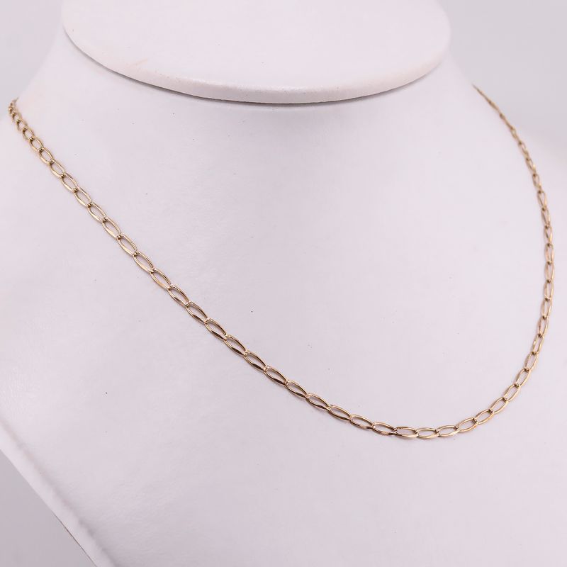 Cadena Eslabon 14k 4.1g 65cm