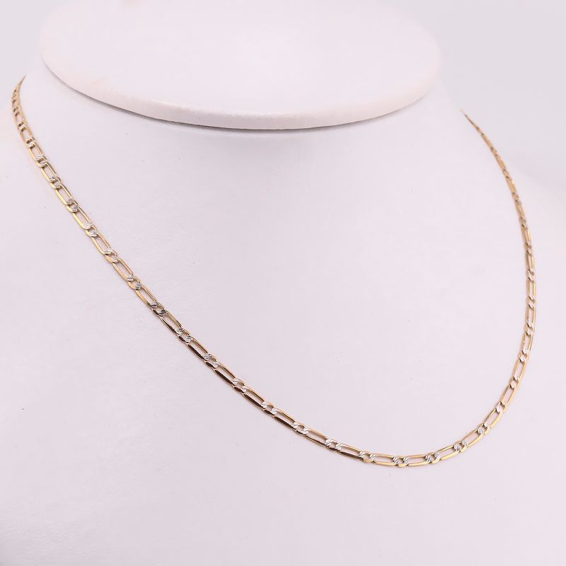 Cadena Eslabon 1x1 14k 3.3g 40cm