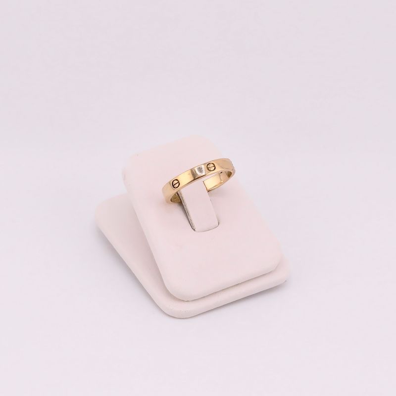 Anillo Tipo Cartier 14k 3.7g #8