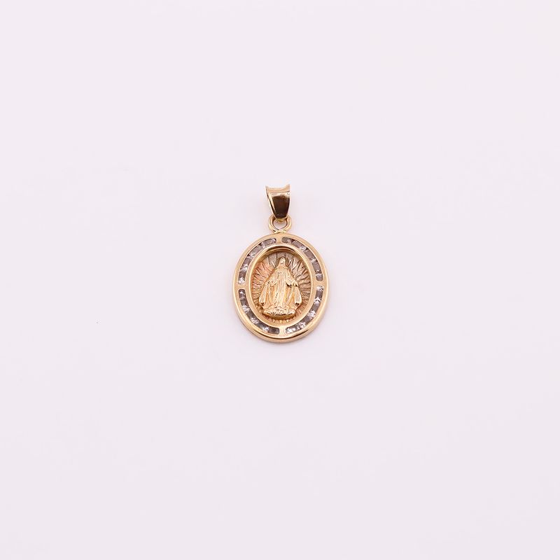 Dije Virgen De Juquila C/p 14k 1.4g