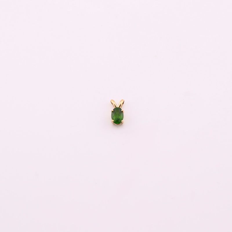 Dije C/p Verde 14k 0.6g