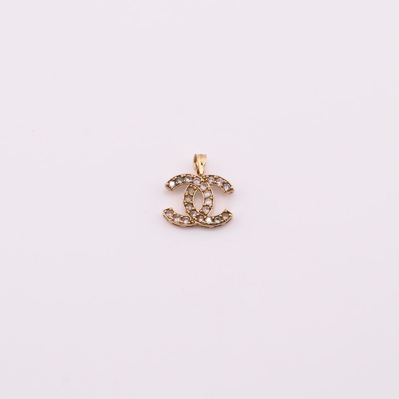 Dije Tipo Chanel C/p 14k 1.7g