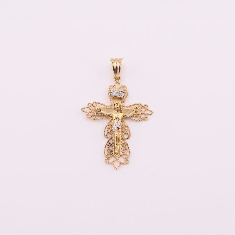 Dije Cruz Cristo 14k 5.2g