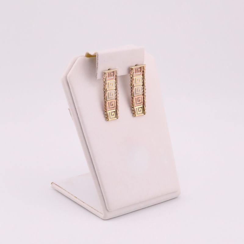 Aretes Griegos Tns. 14k 3.8g