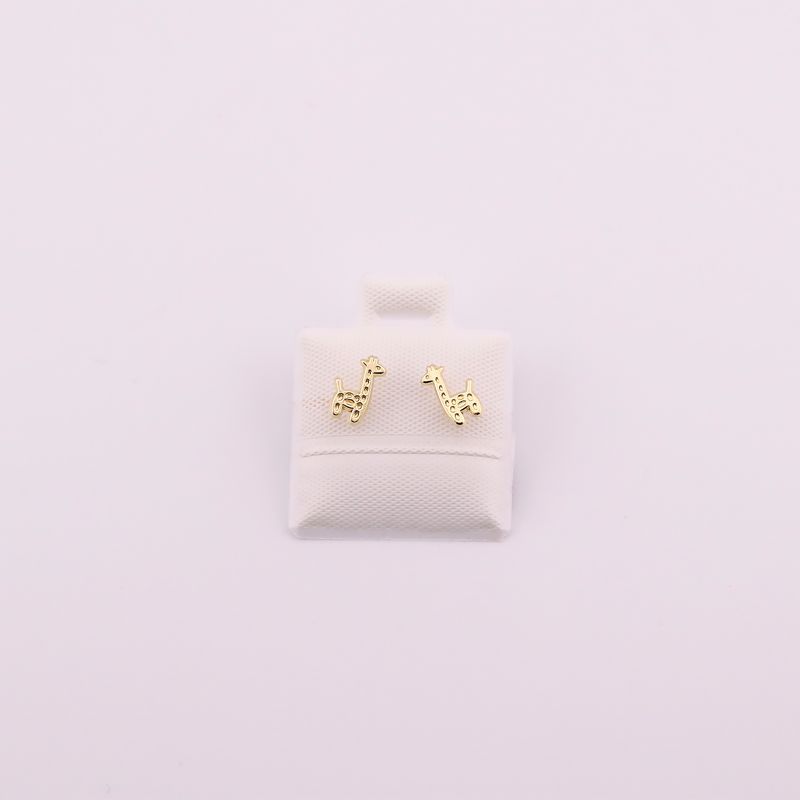 Broqueles Jirafa 10k 0.2g