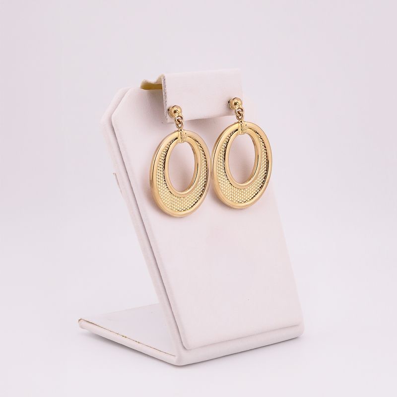 Aretes Ovalo 14k 6.6g