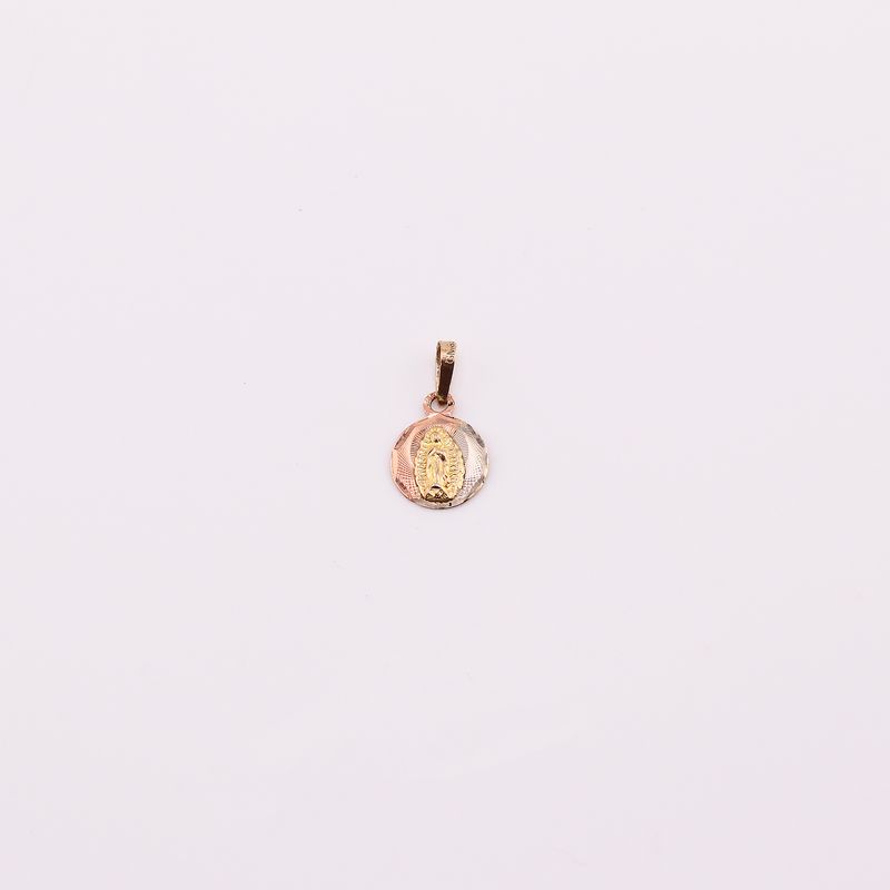 Dije Virgen Circulo Tns. 10k 1g