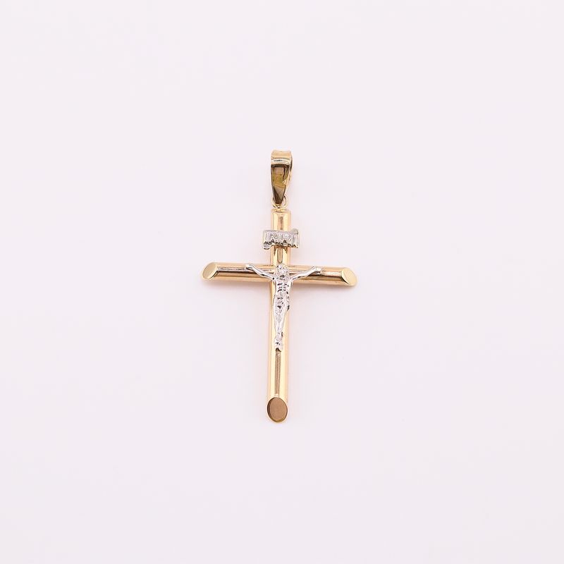 Dije Cruz Cristo 14k 2g