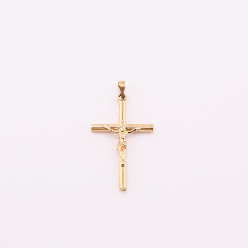 Dije Cruz Cristo 14k 2.2g