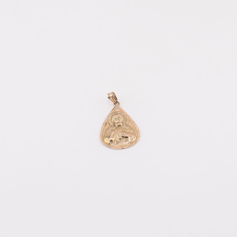 Dije Gota Sagrado Cor. 14k 2.1g