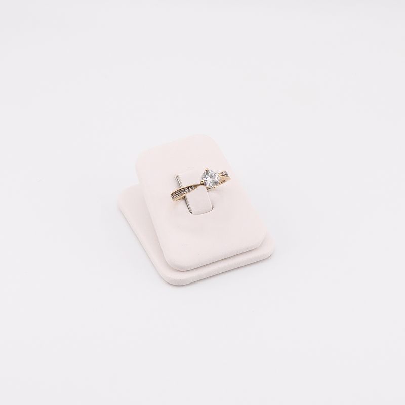 Anillo Compromiso 10k 1.9g #7.5