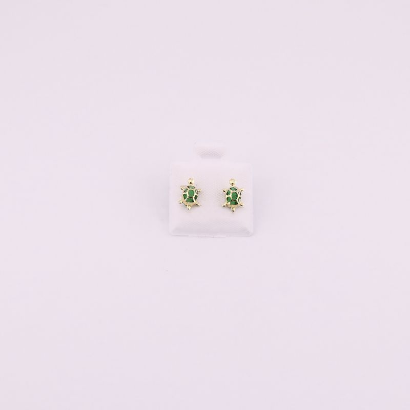 Broqueles Tortuga Montadura 10k 0.4g