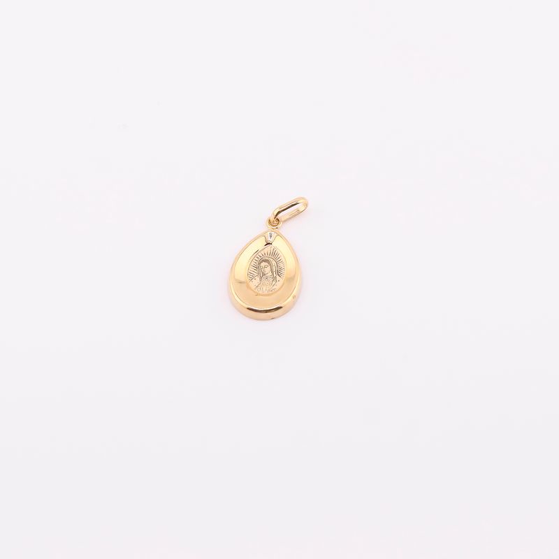 Dije Gota Virgen 14k 0.9g