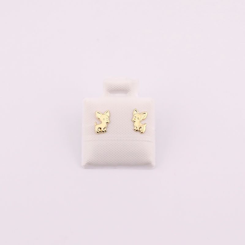 Broqueles Perrito Chihuahua 10k 0.2g