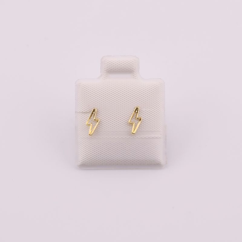 Broqueles Rayito Silueta 10k 0.1g