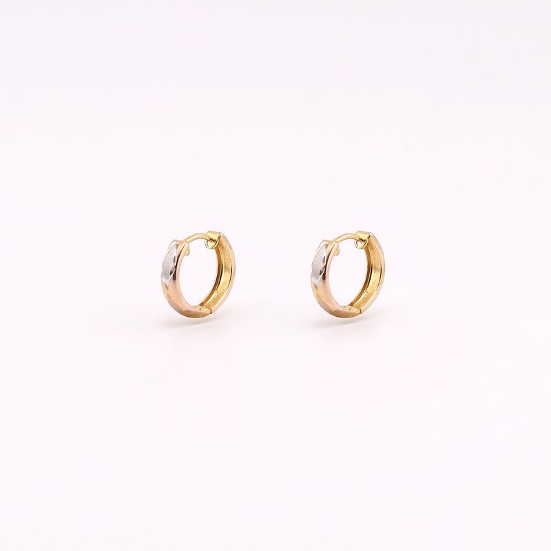 Arracadas Satin. 2 Tns. 14k 1.2g