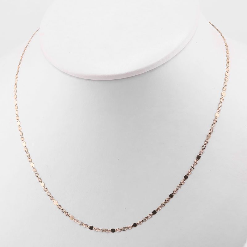 Cadena Gucci Mixta 14k 1.5g 50cm