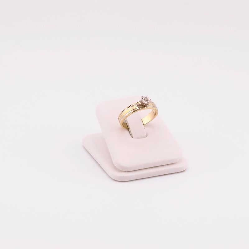 Anillo Compromiso Relim. 14k 3.6g #7