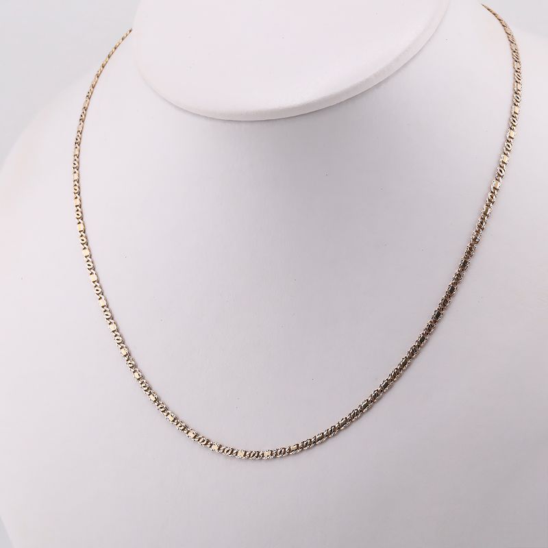 Cadena Ojo De Tigre Diam. 14k 7.6g 50cm