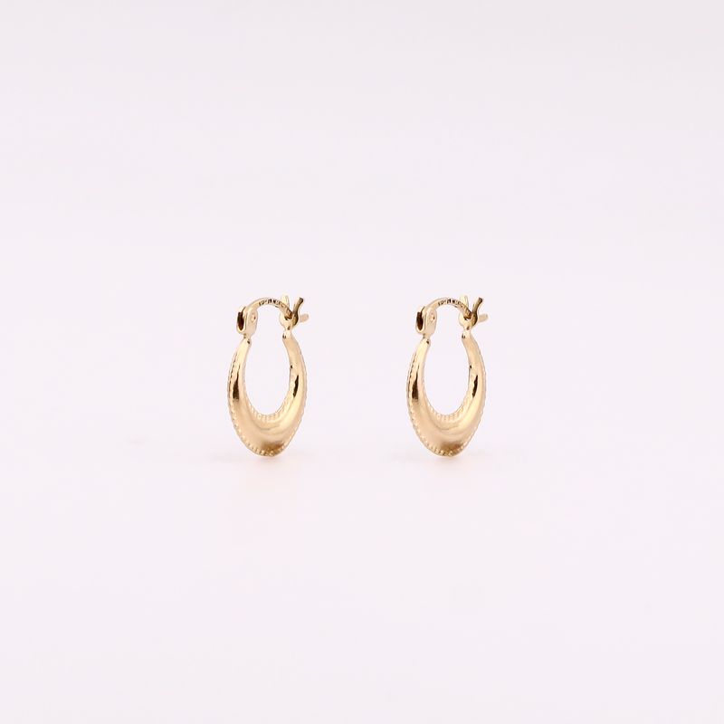 Arracadas Canasta Pnts. 14k 1.5g