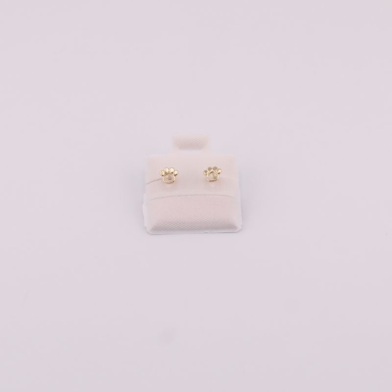 Broqueles Huellita Silueta 10k 0.1g