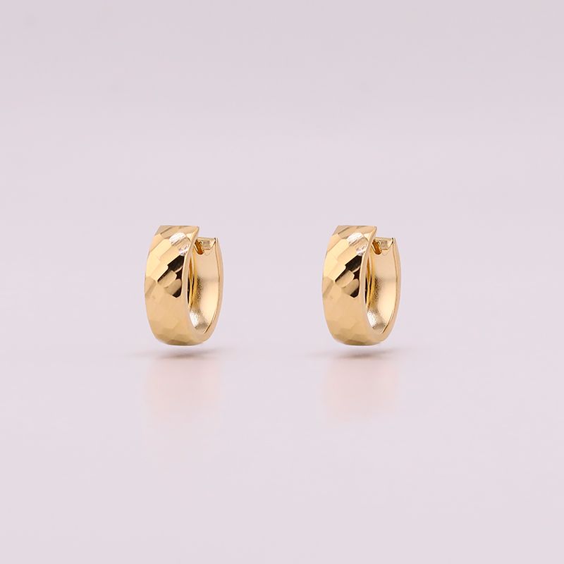 Aretes Huggies Factarados 14k 1.7g