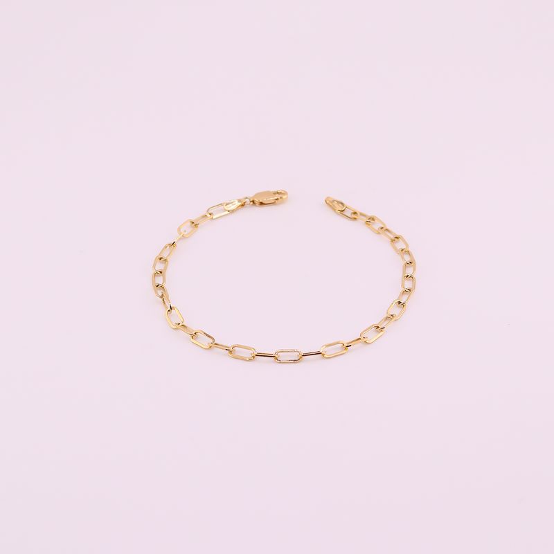 Pulso Eslabon Inv. 14k 2.8g 19cm