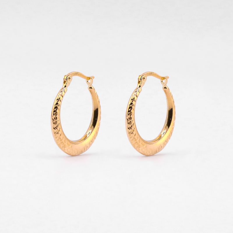 Arracadas Relimadas 14k 1.8g