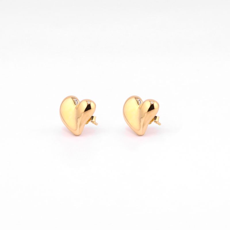 Aretes Corazon 14k 2.3g