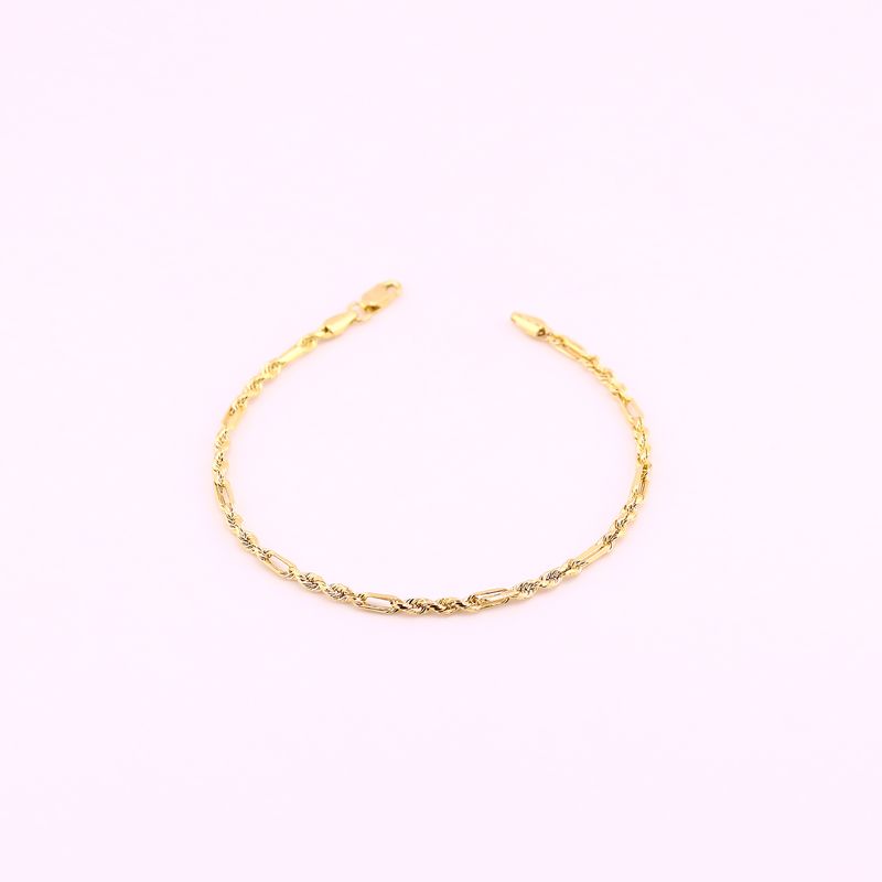 Pulso Figaro 14k 2.1g 21cm