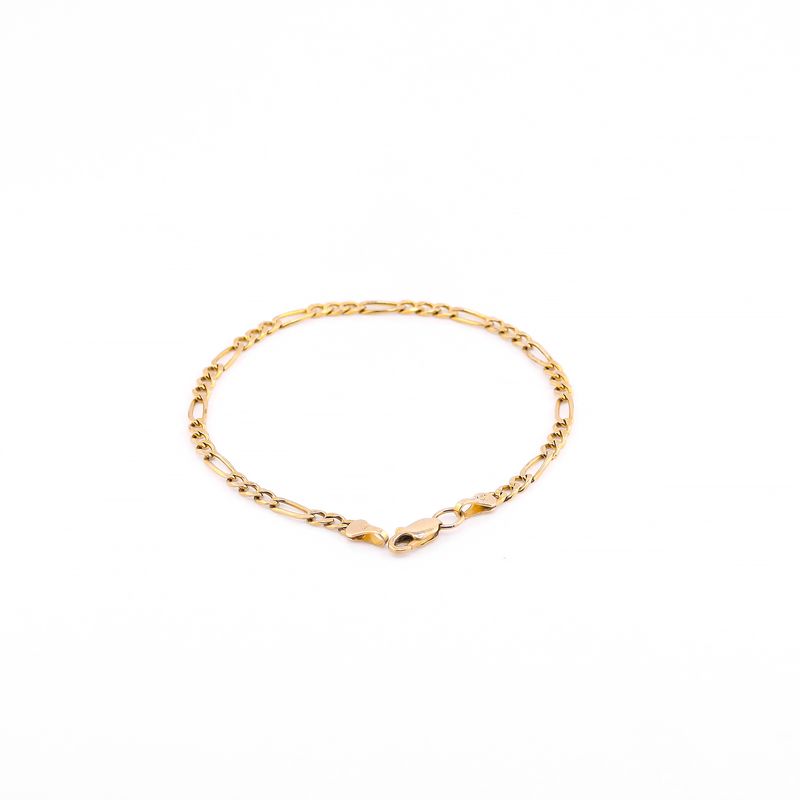 Pulso Cartier Relim. 14k 4.6g 19.5cm