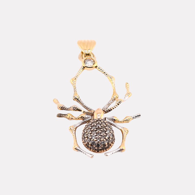 Dije Araña C/p 14k 2.7g