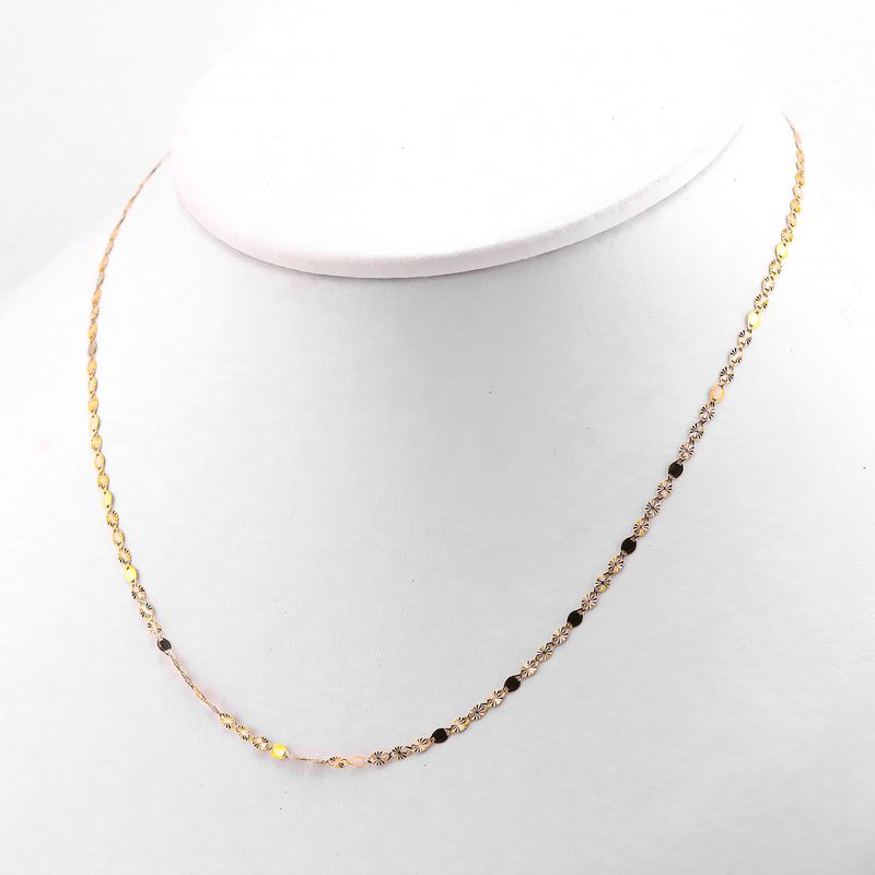 Cadena Gucci Mixta 14k 1.4g 40cm