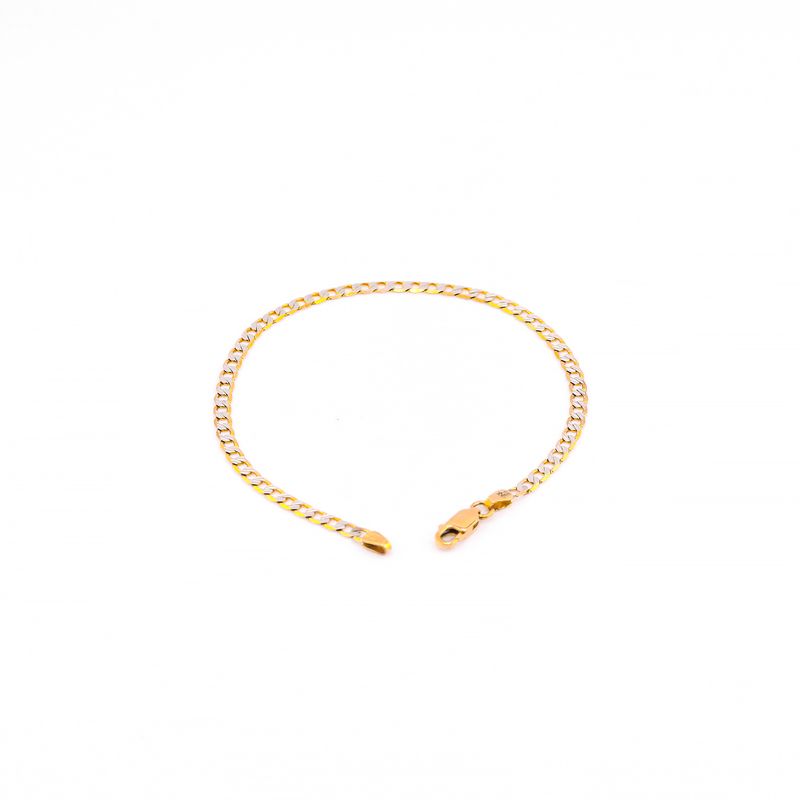 Pulso Eslabon Diam. 14k 2.7g 18cm