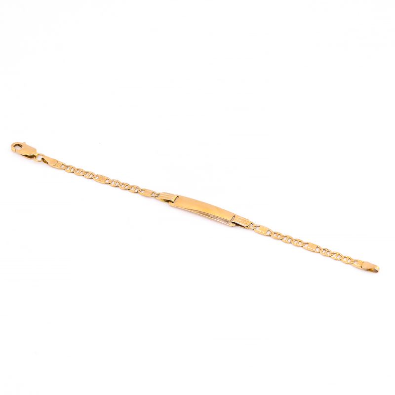 Esclava Escalera 14k 3.7g 13.5cm