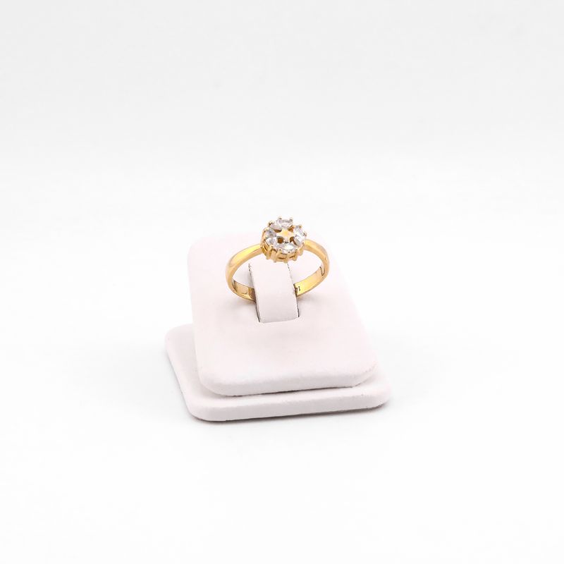 Anillo Circulo C/p 14k 3.3g #8