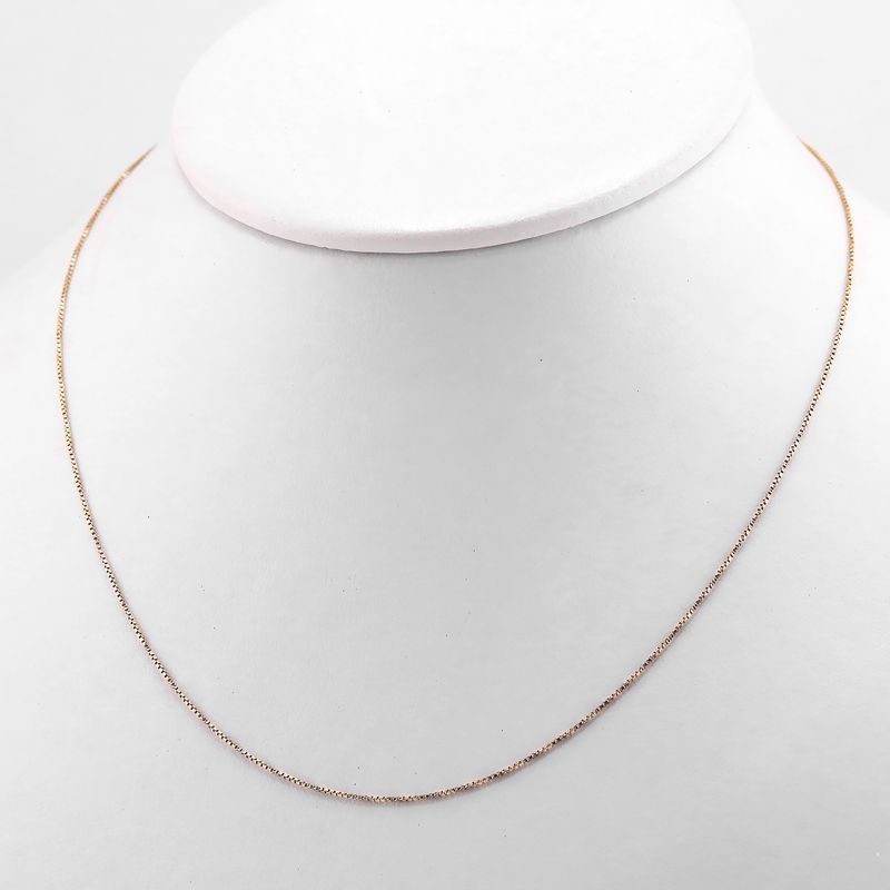 Cadena Cubo 14k 1.8g 50cm