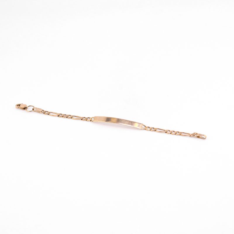 Esclava Eslabon 3x1 14k 2.2g 12cm