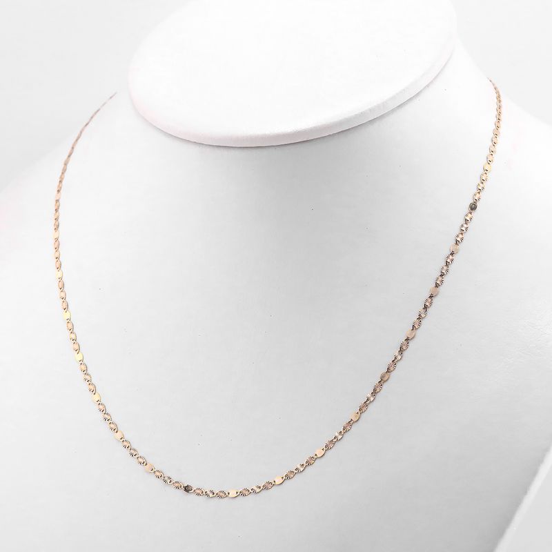 Cadena Gucci Mixta 14k 1.3g 45cm