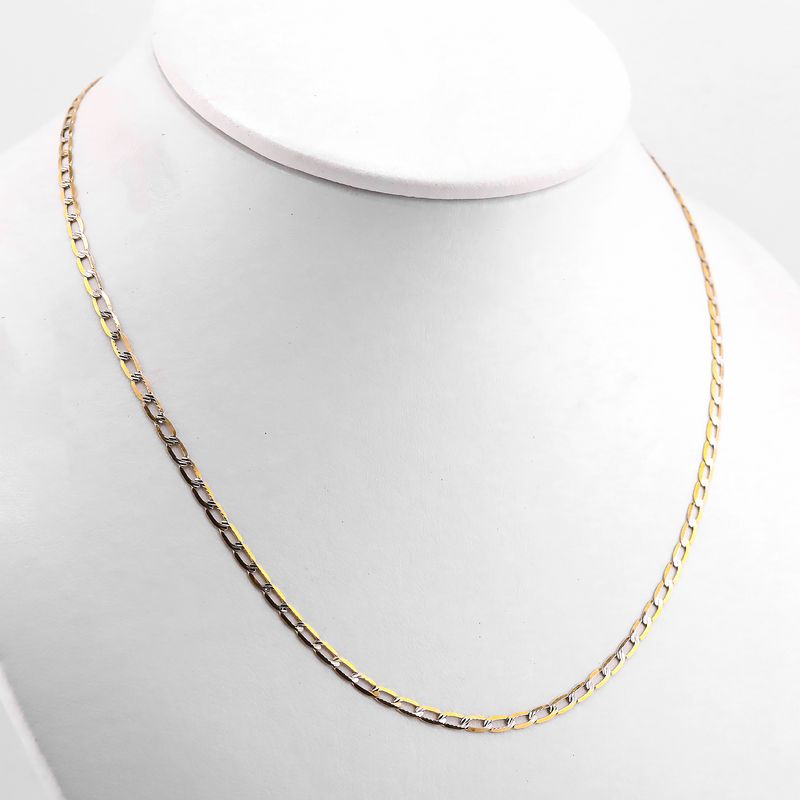 Cadena Eslabon Diam. 14k 4.8g 50cm