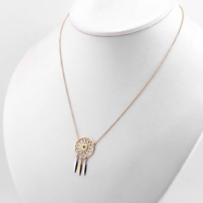 Gargantilla Atrapasueños 14k 3g