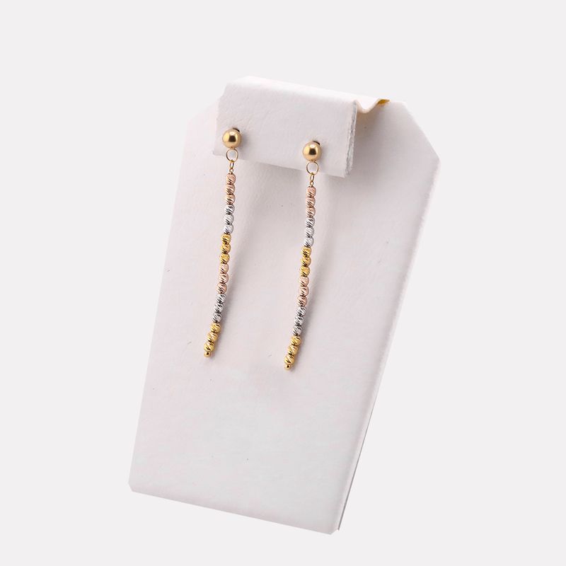 Aretes Borlas Tns. 14k 1.7g