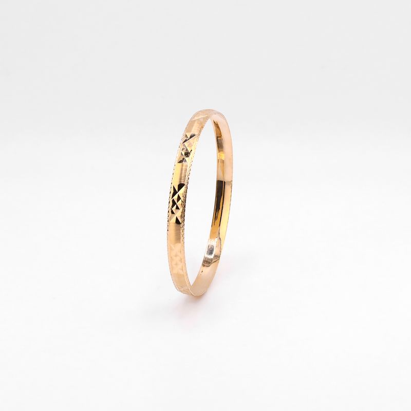 Aro Relim./facetado 14k 8.9g