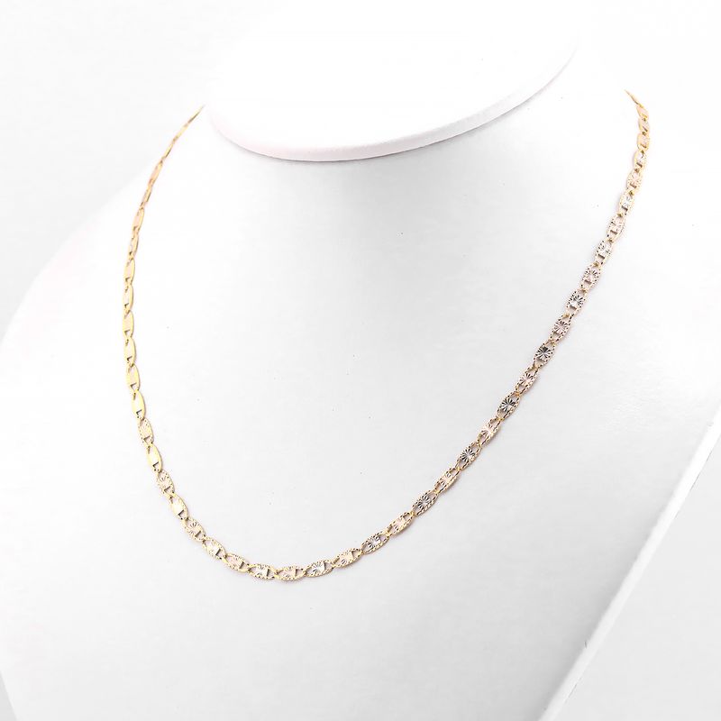 Cadena Valentino Relim. 14k 7.5g #65cm