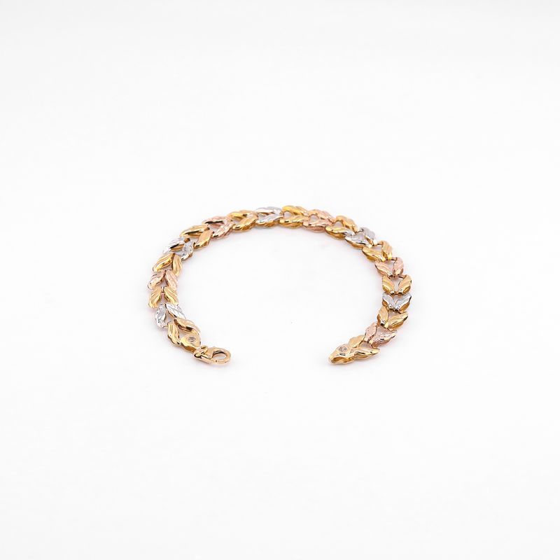 Pulsera Tns. 14k 6g 18cm