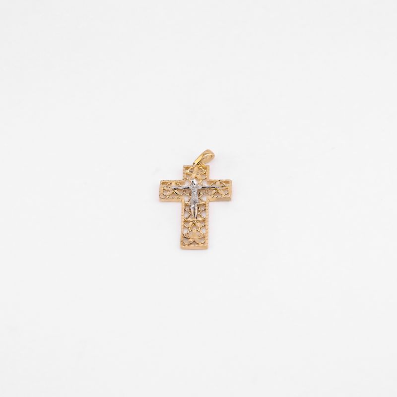 Dije Cruz Cristo 14k 2.7g