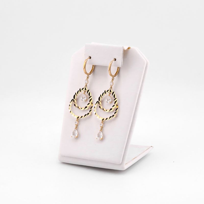 Aretes Colg. C/p 14k 4.4g