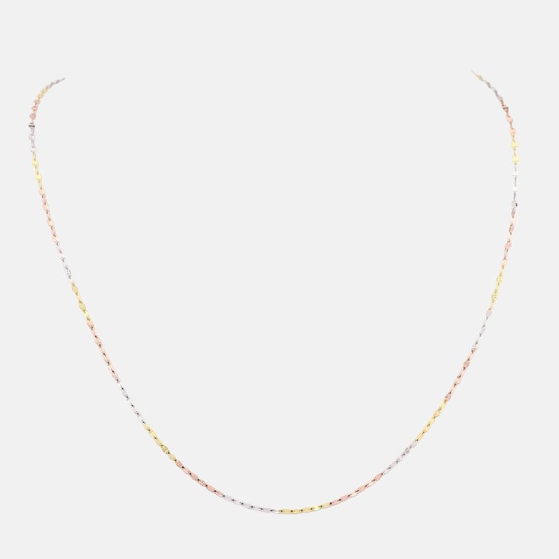 Cadena Granito De Café Tns 14k 1.7g 53cm