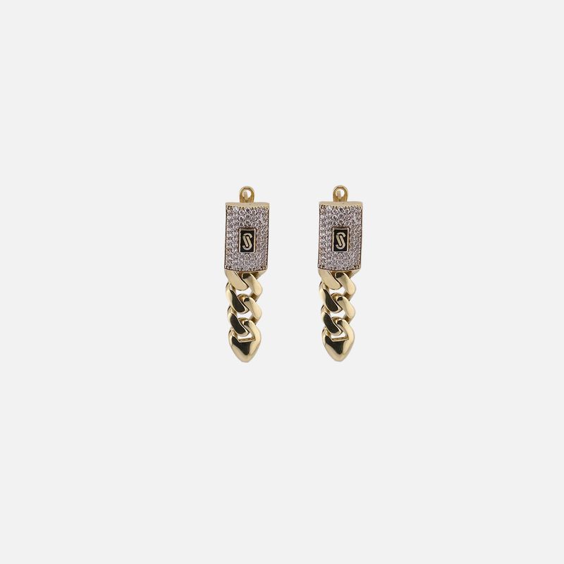 Aretes Monaco C/p Bca 10k 5.2g