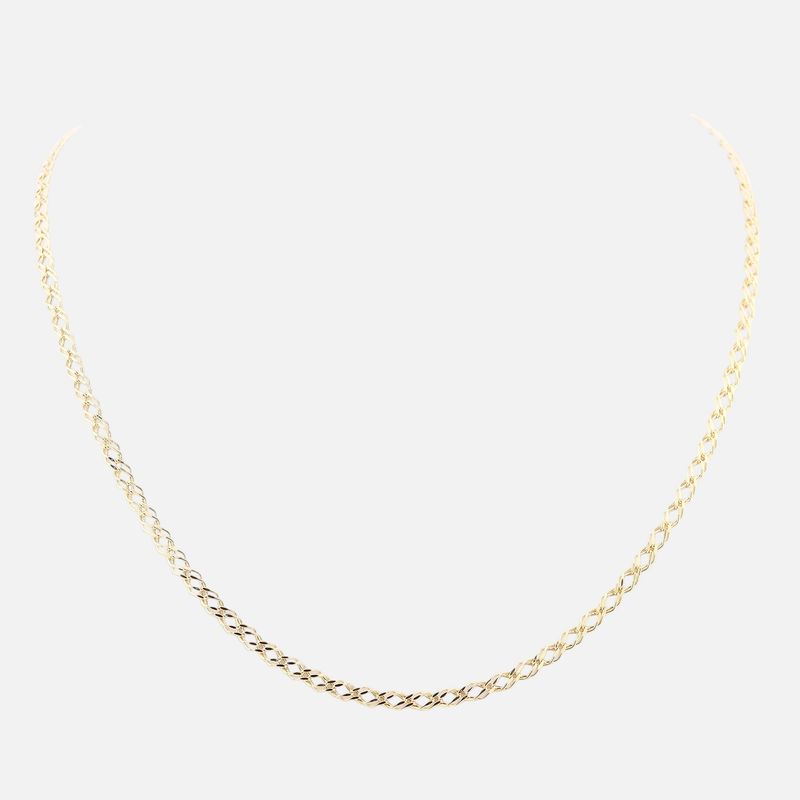 Cadena Encaje 10k 2.8g 50cm